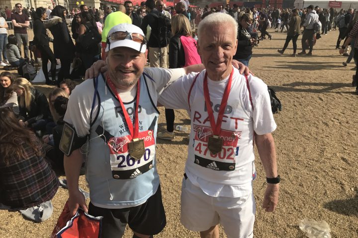 A big thank you to our incredible marathon runners!