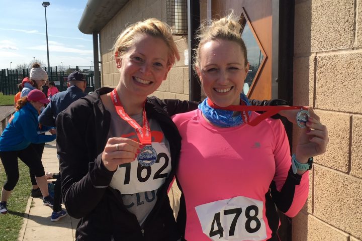 Let the tapering commence! Key milestone reached for two of RAFT's marathon runners