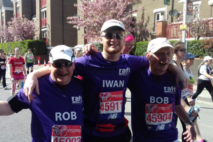 Awesome RAFT runners tough it out in hottest London Marathon ever