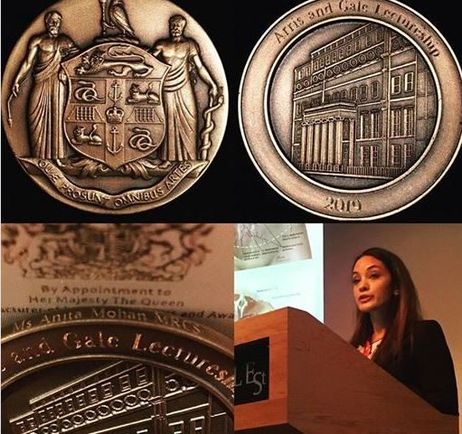 Former RAFT Surgical Research Fellow presents 'Arris & Gale' Lecture at SARS annual meeting