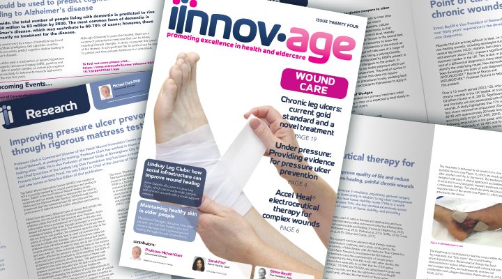 RAFT Chronic Wound Research Featured in Wound Care edition of Innov-age magazine